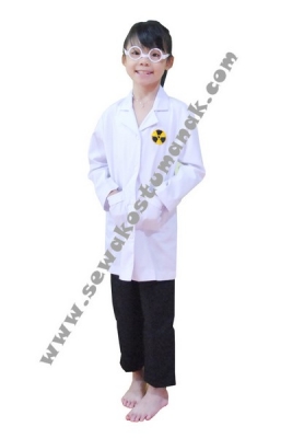 d kostum profesi ilmuwan  large