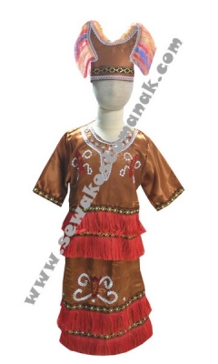 pakaian adat suku papua  large